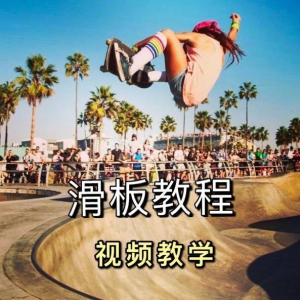 长板滑板双翘滑板教学视频教程初学者新手零基础入门自学花样刷街-淘宝虚拟库