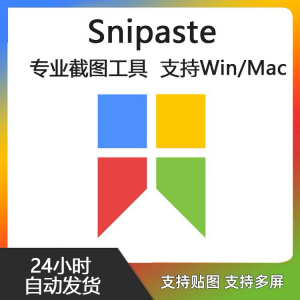Snipaste for Mac 电脑截图贴图工具 支持Windows 苹果系统-淘宝虚拟库