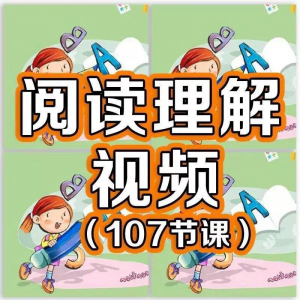 小学阅读理解视频课程教程技巧电子版三四五六年级通用-淘宝虚拟库
